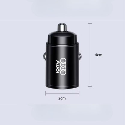 Dual-port car charger for maximum speed and reliability