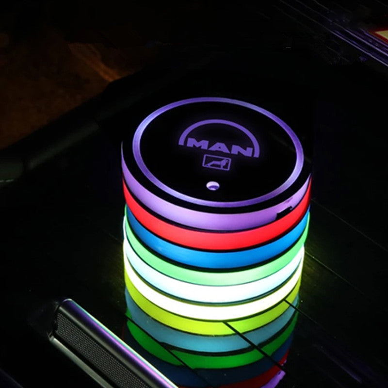 Customized Indoor LED Mood Discs Multi-Color (2 pcs)